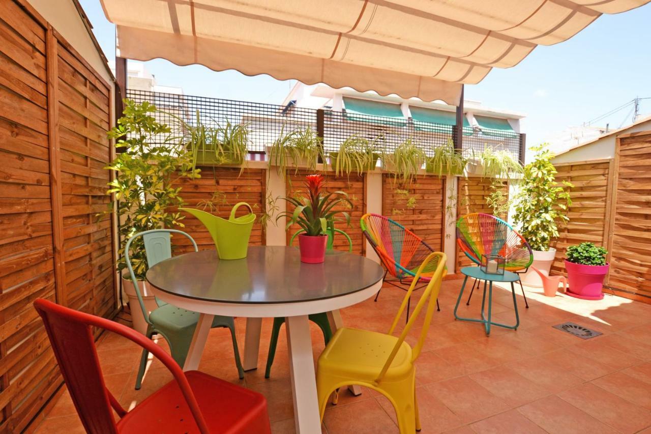 Appartamento Ático con terraza en el centro de Alicante Esterno foto